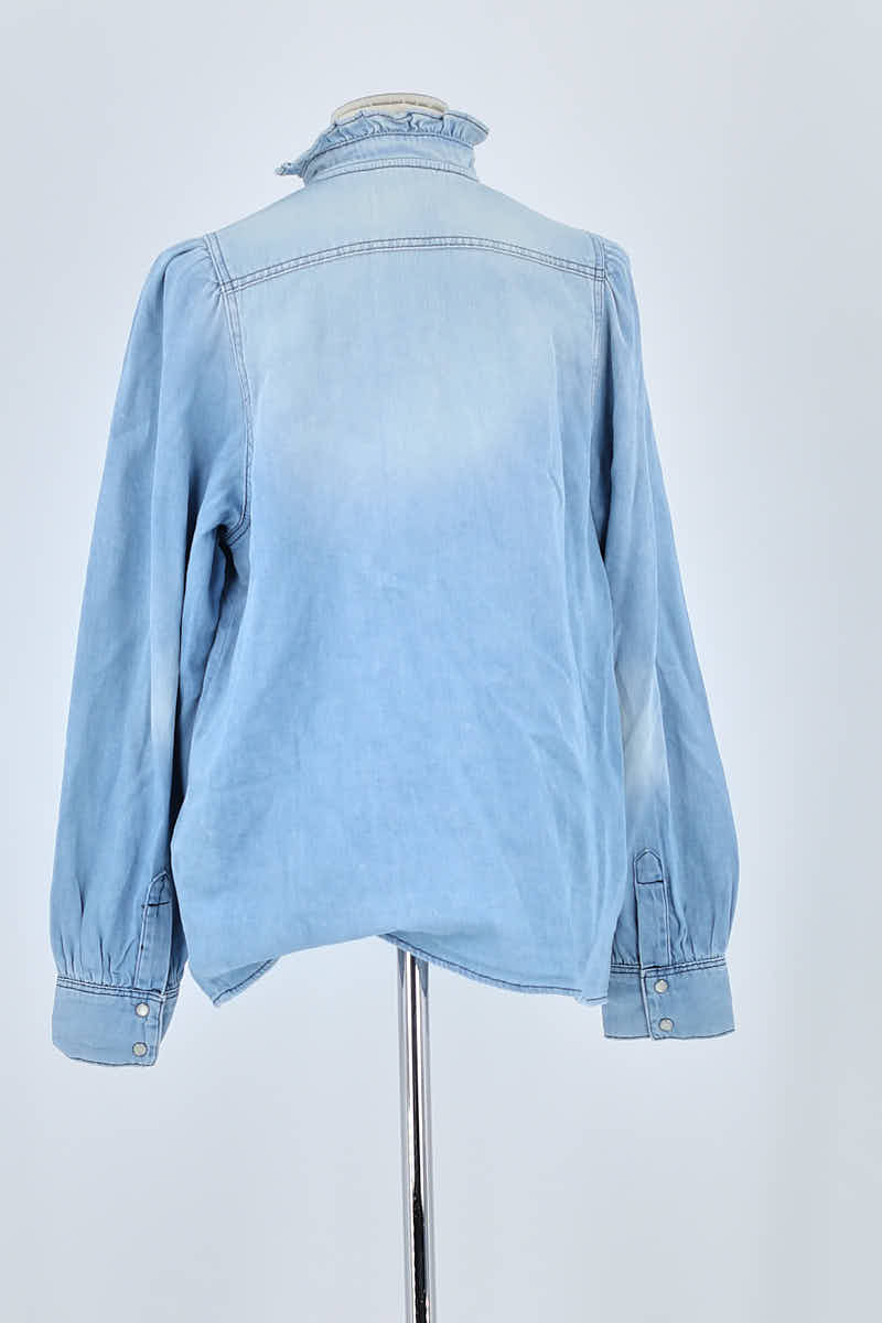 Chemise Bash Bleu en Coton