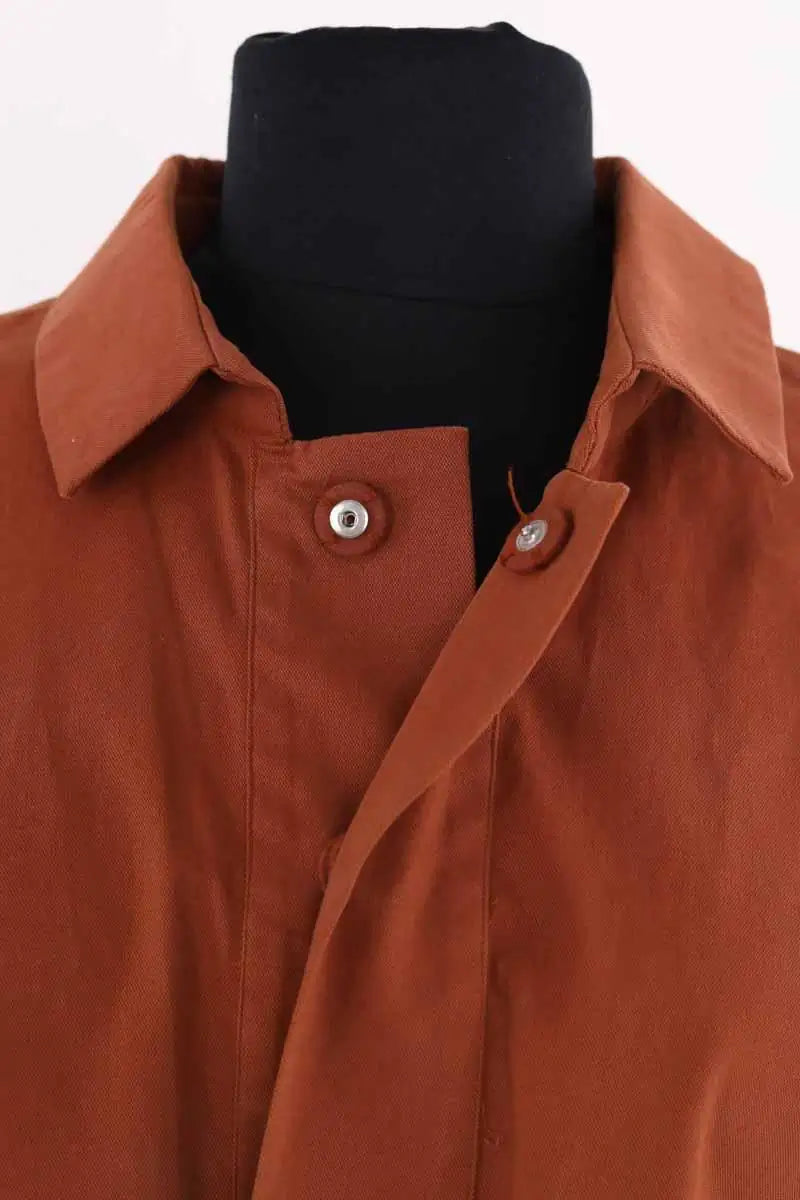 Chemise Ba&Sh Nitto Marron en Coton