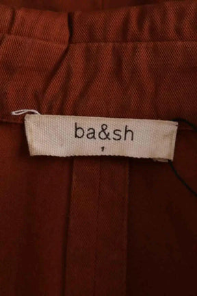 Chemise Ba&Sh Nitto Marron en Coton