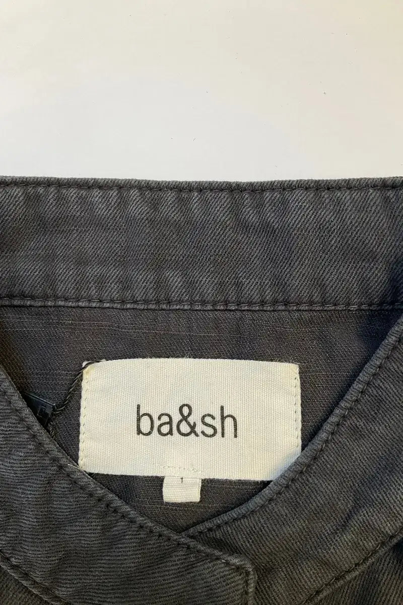 Chemise Ba&Sh Noir en Coton