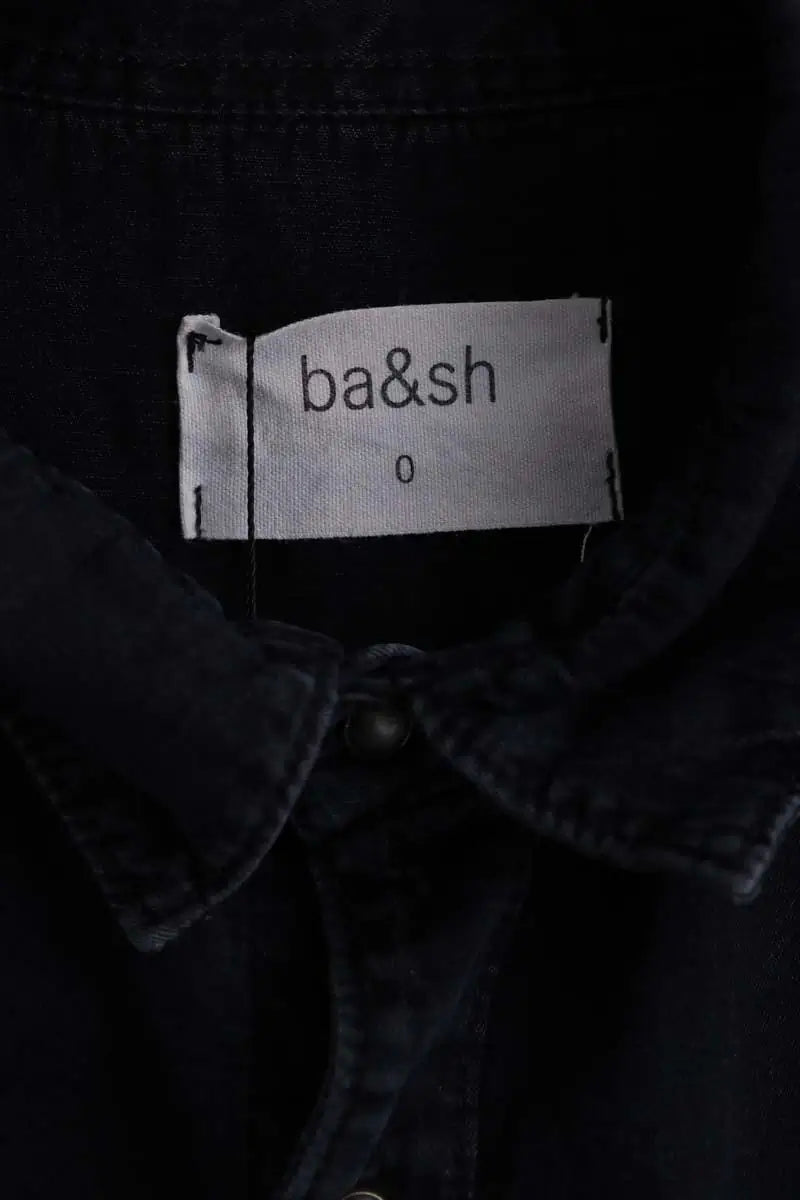 Chemise Ba&Sh Noir en Coton