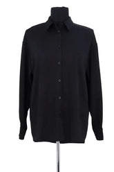 Chemise Ba&Sh Noir en Synthétique, taille XS - Seconde Main