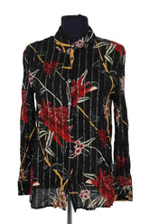 Chemise Ba&Sh Noir en Viscose, taille S - Seconde Main