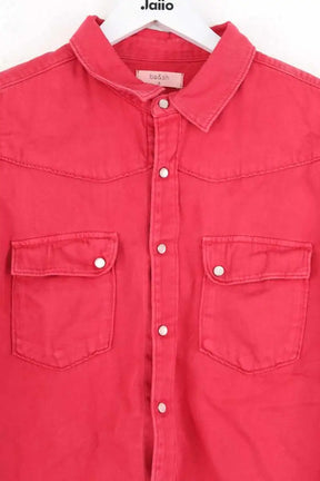 Chemise Ba&Sh Rouge en Coton