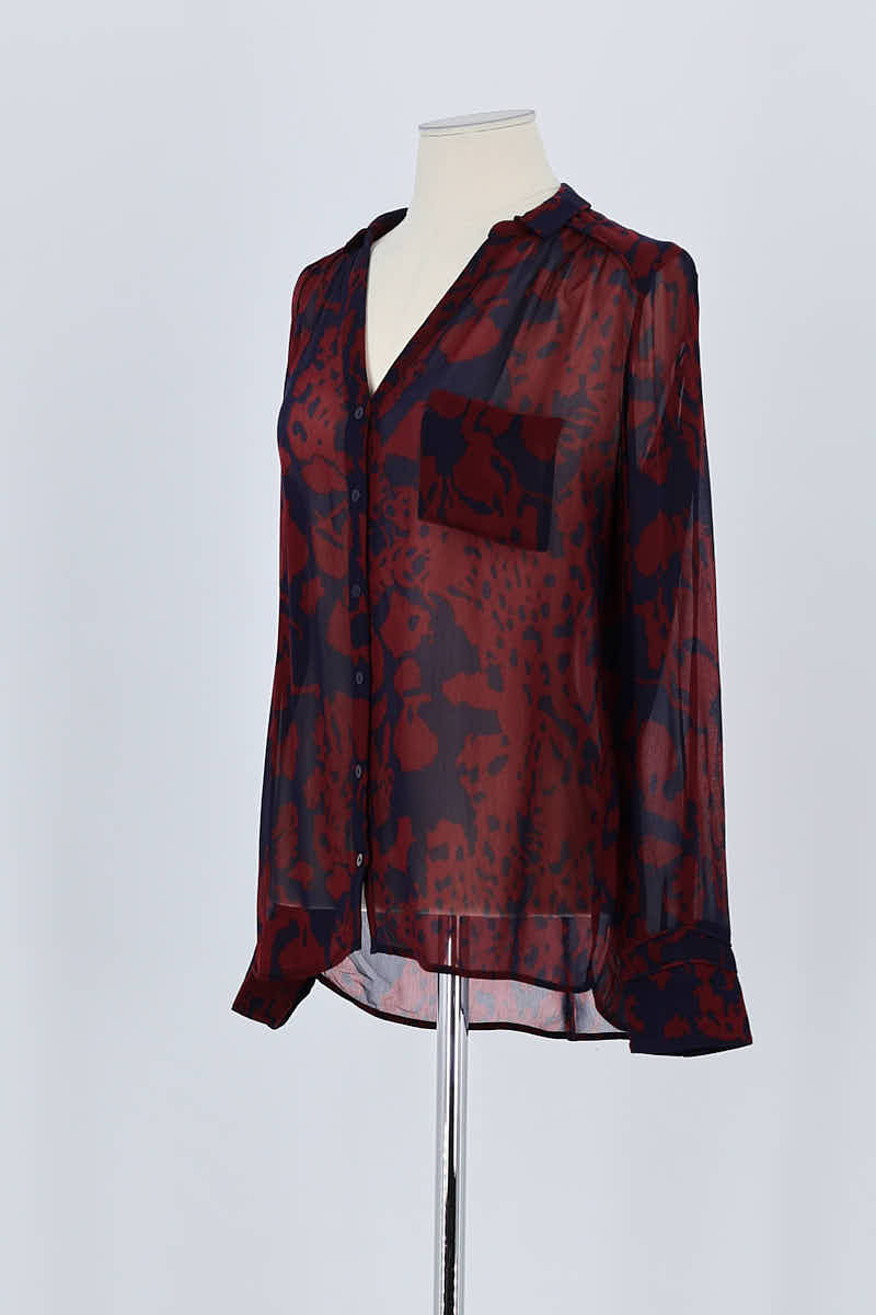 Chemise Bash Rouge en Viscose
