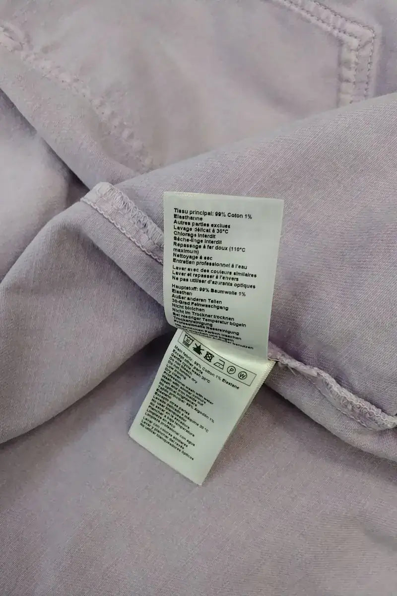 Chemise Ba&Sh Violet en Coton