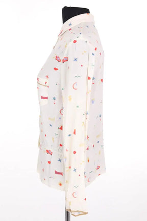 Chemise Bellerose Ecru en Viscose