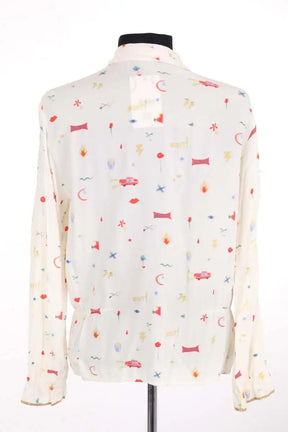 Chemise Bellerose Ecru en Viscose