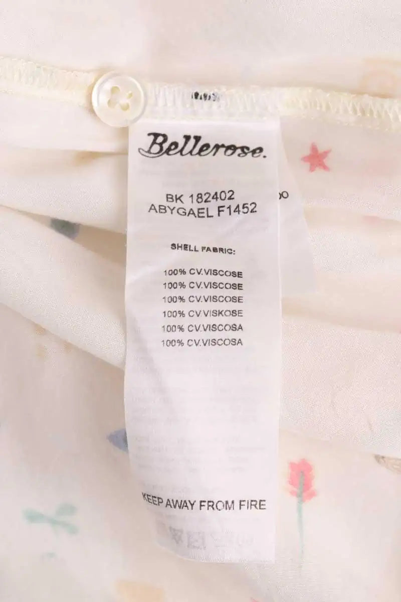 Chemise Bellerose Ecru en Viscose