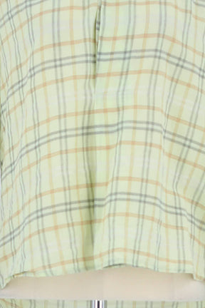 Chemise Bimba y Lola Vert en Coton