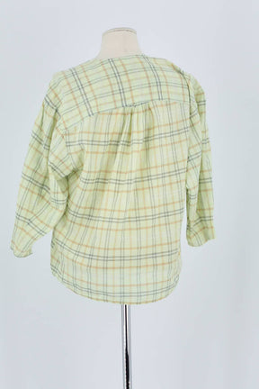 Chemise Bimba y Lola Vert en Coton