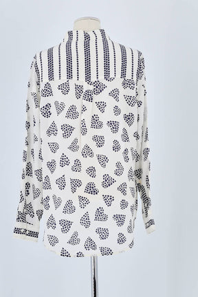 Chemise Boden Blanc en Soie