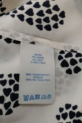 Chemise Boden Blanc en Soie