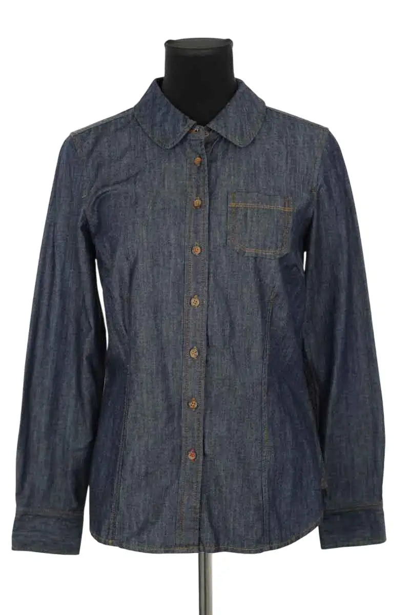 Chemise Boden Bleu en Coton, taille M - Seconde Main