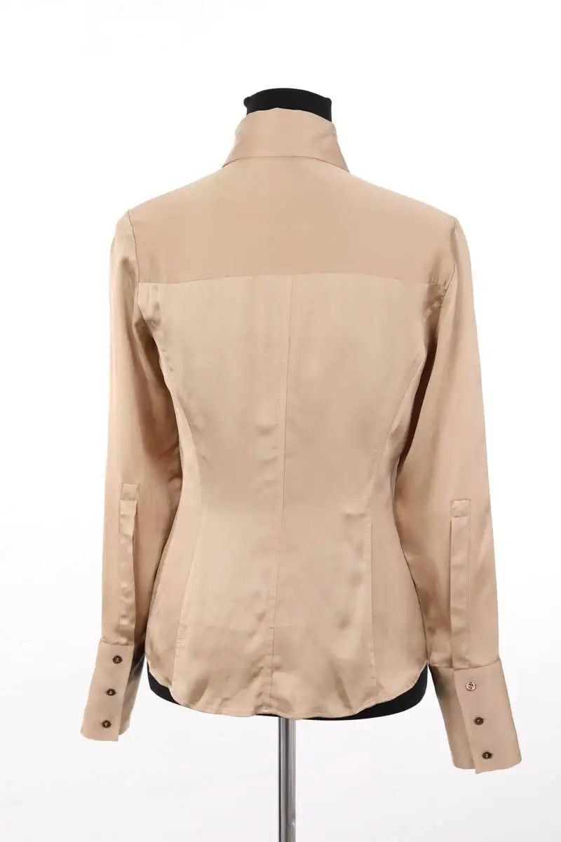 Chemise Boss Beige en Soie