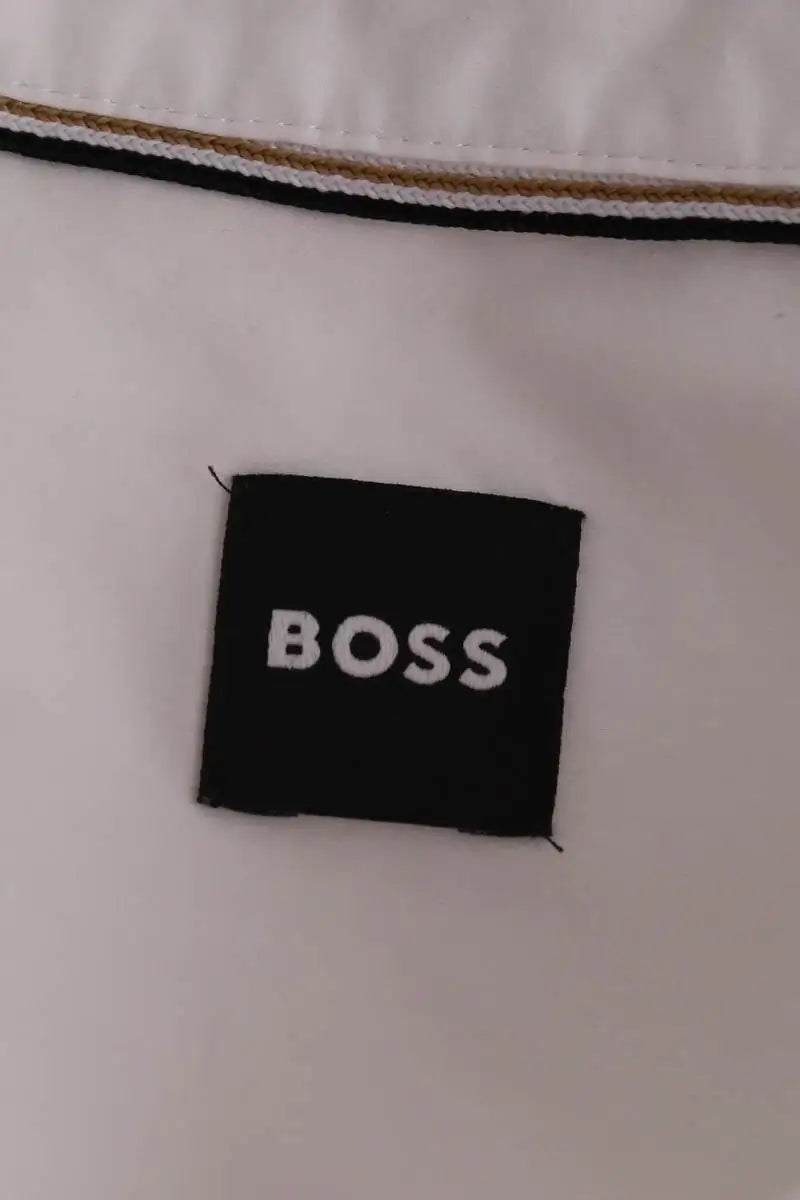Chemise Boss Blanc en Coton