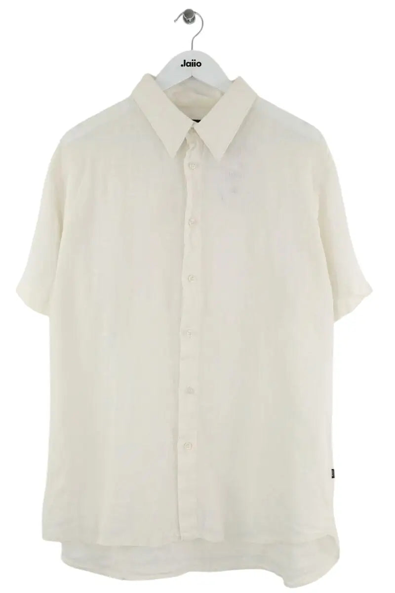 Chemise Boss Blanc en Lin, taille XXL - Seconde Main