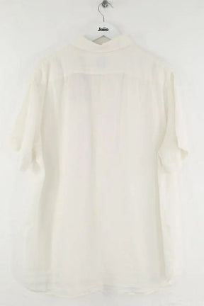 Chemise Boss Blanc en Lin