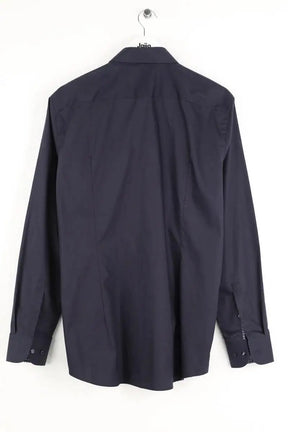 Chemise Boss Bleu en Coton
