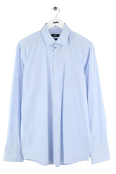 Chemise Boss Bleu en Coton, taille L - Seconde Main