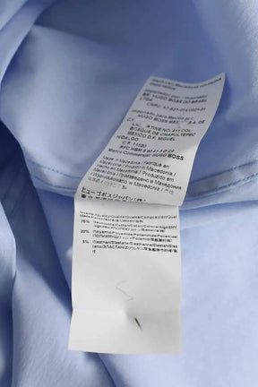 Chemise Boss Bleu en Coton