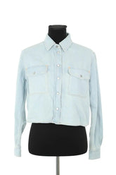 Chemise Boss Bleu en Coton, taille S - Seconde Main