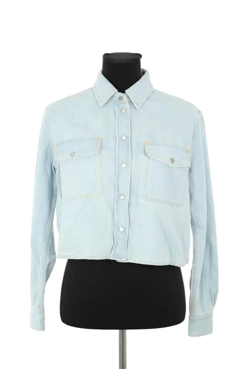 Chemise Boss Bleu en Coton, taille S - Seconde Main