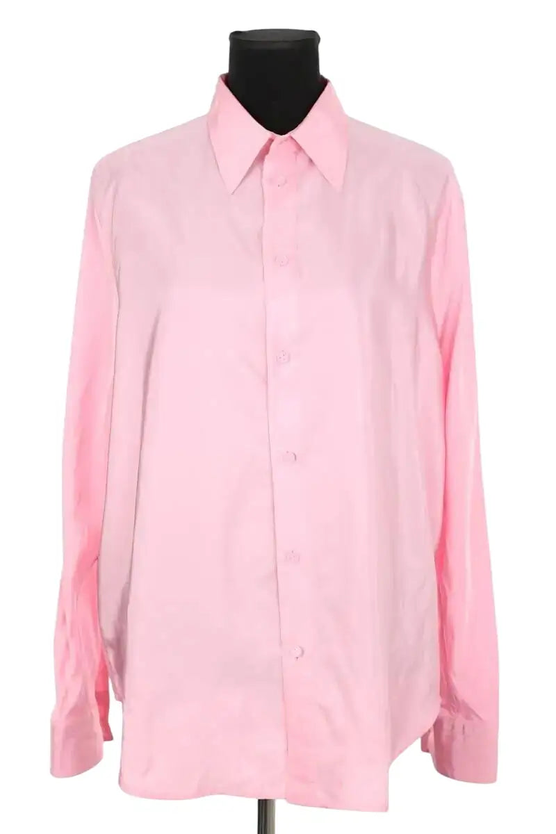 Chemise Bottega Veneta Rose en Viscose, taille S - Seconde Main