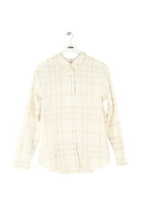 Chemise Burberry Beige en Coton, taille L - Seconde Main