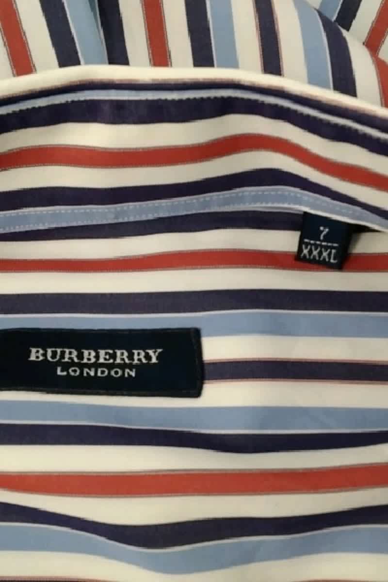 Chemise Burberry Bleu en Coton