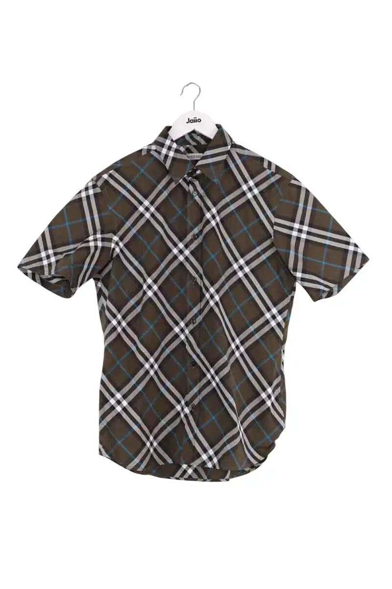 Chemise Burberry Kaki en Coton, taille M - Seconde Main