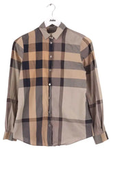 Chemise Burberry Marron en Coton, taille XS - Seconde Main
