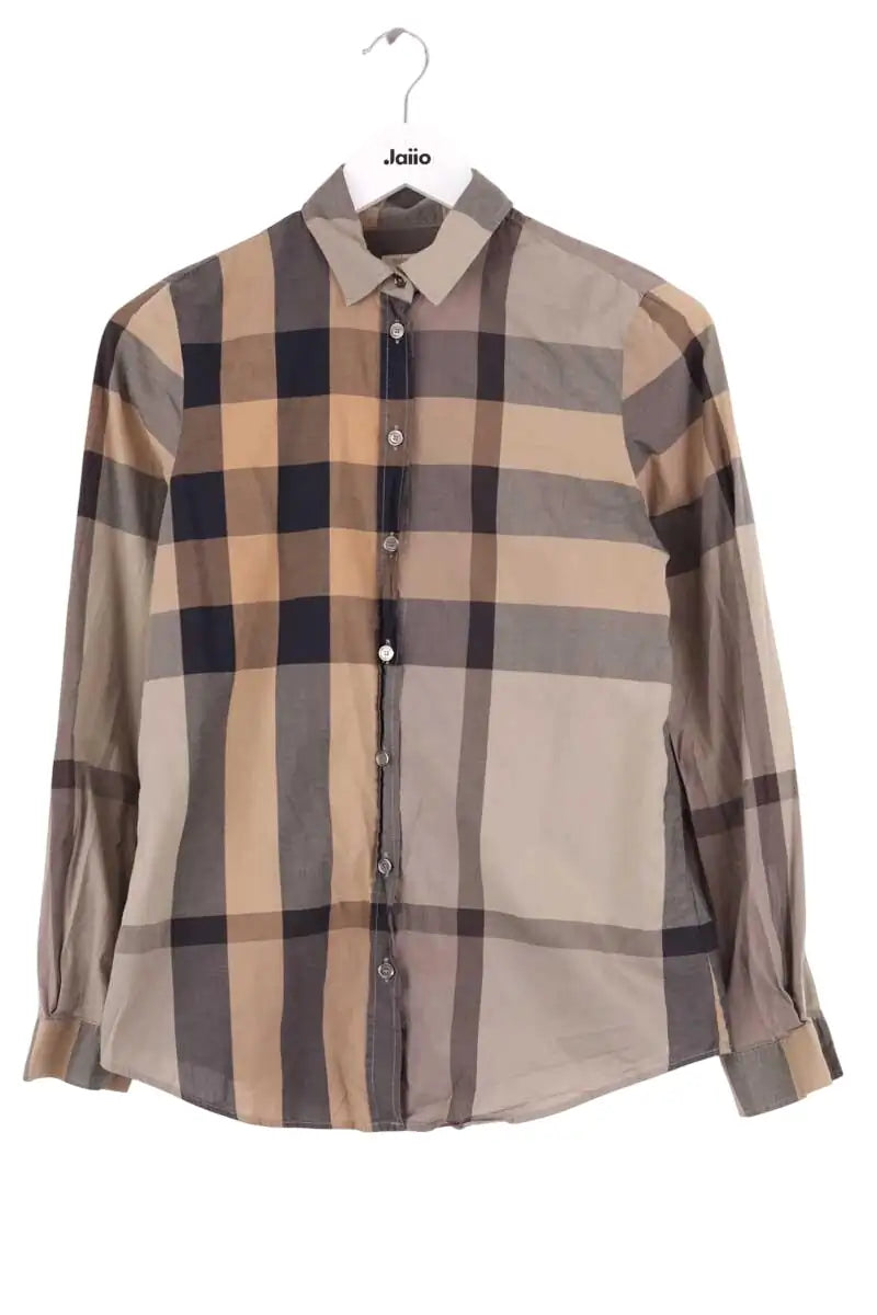 Chemise Burberry Marron en Coton, taille XS - Seconde Main