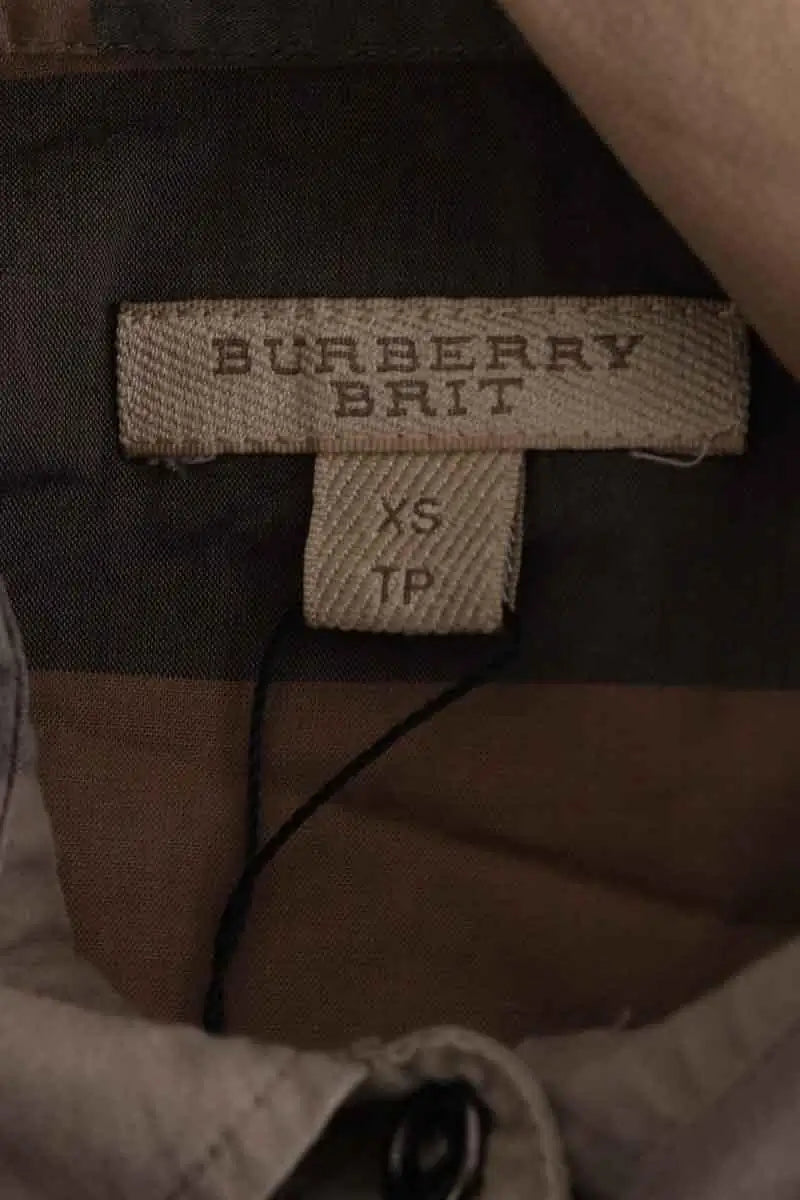 Chemise Burberry Marron en Coton