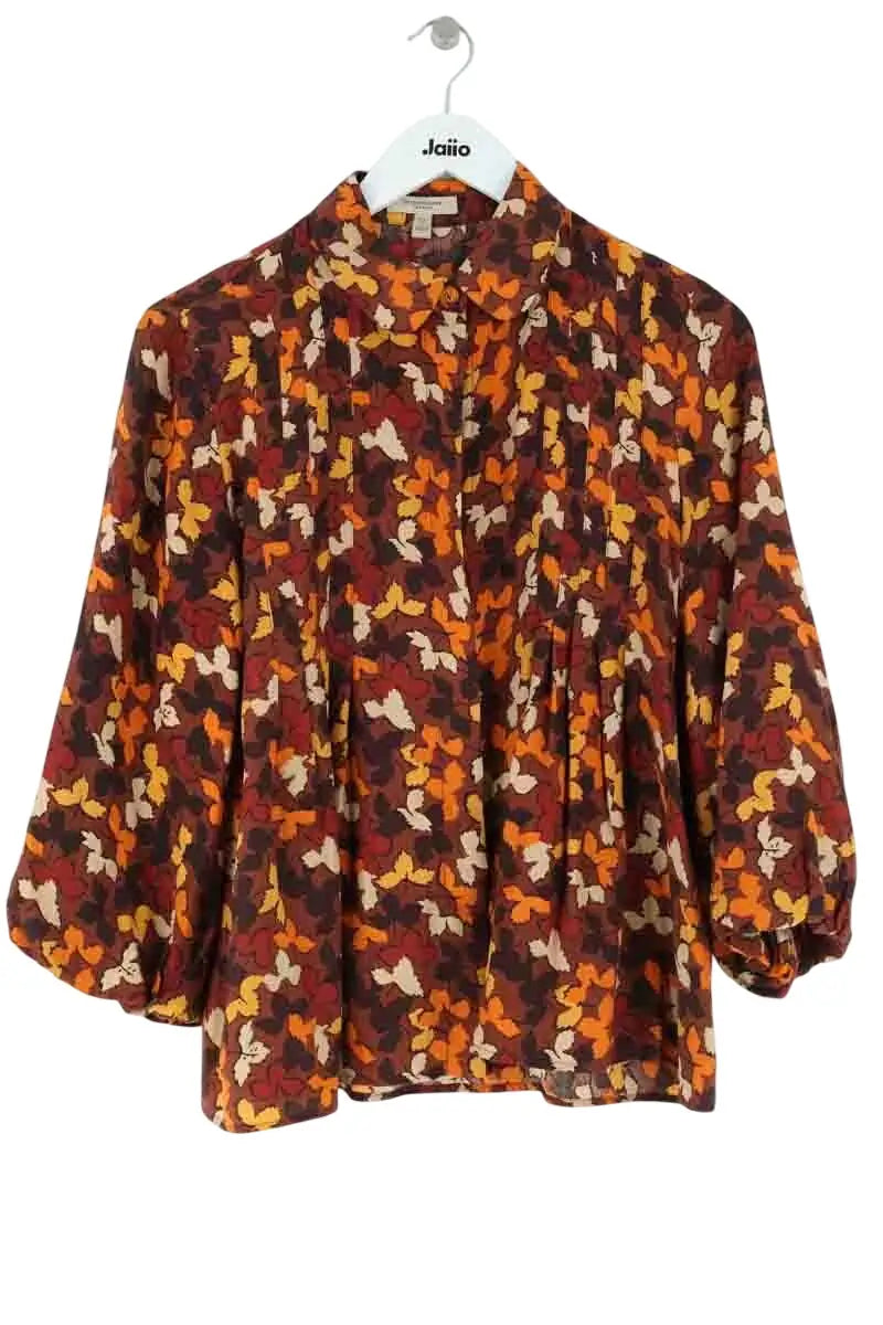 Chemise Burberry Marron en Soie, taille S - Seconde Main