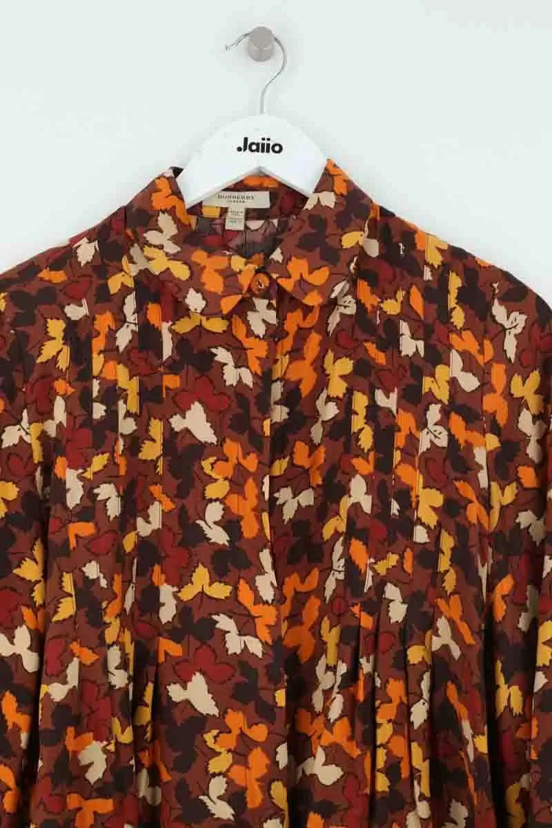 Chemise Burberry Marron en Soie