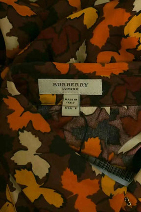 Chemise Burberry Marron en Soie