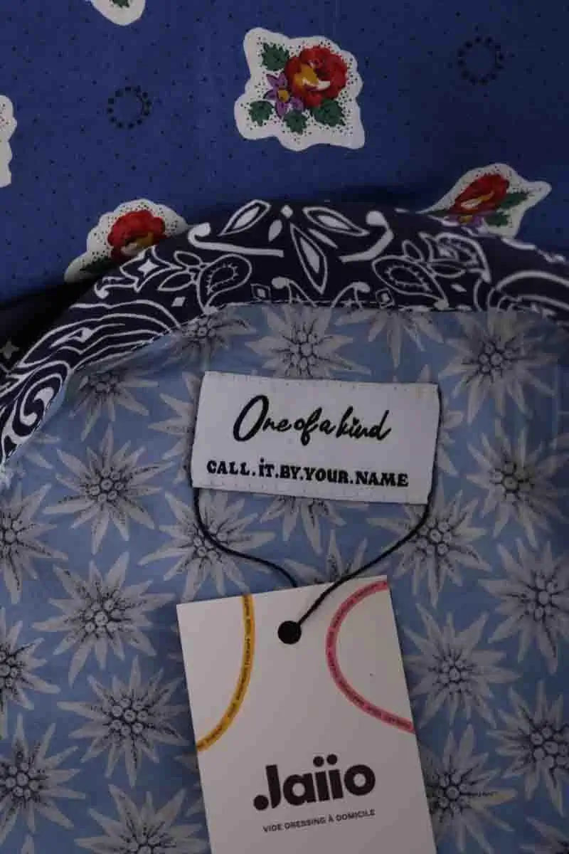 Chemise Call It By Your Name Bleu en Coton