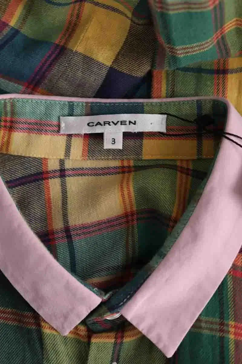 Chemise Carven Multicolore en Coton