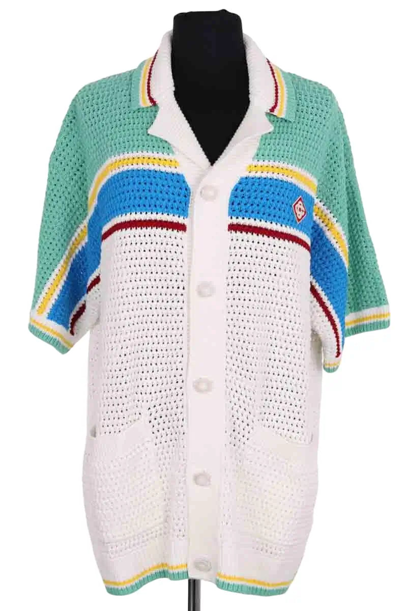 Chemise Casablanca Blanc en Coton, taille L - Seconde Main