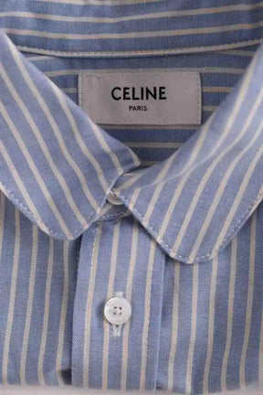 Chemise Celine Bleu en Coton