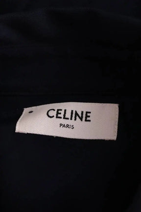 Chemise Celine Bleu en Synthétique