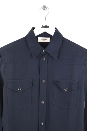 Chemise Celine Marine en Viscose