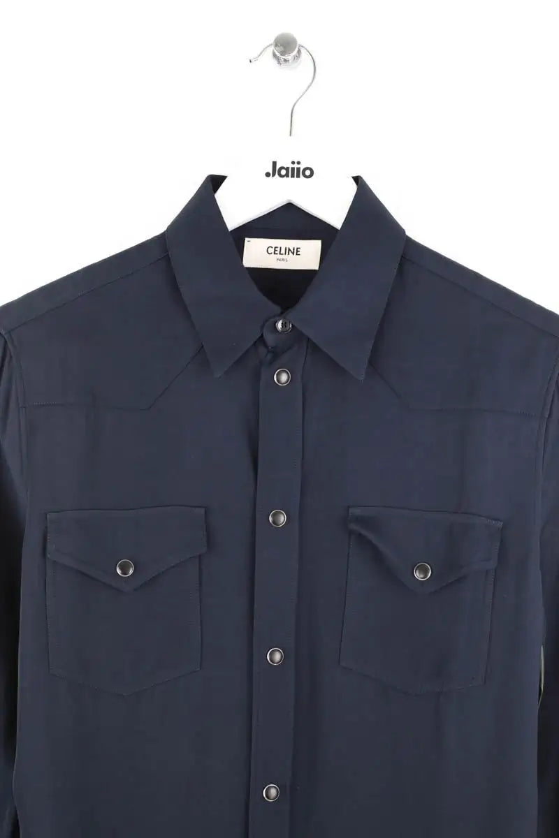 Chemise Celine Marine en Viscose