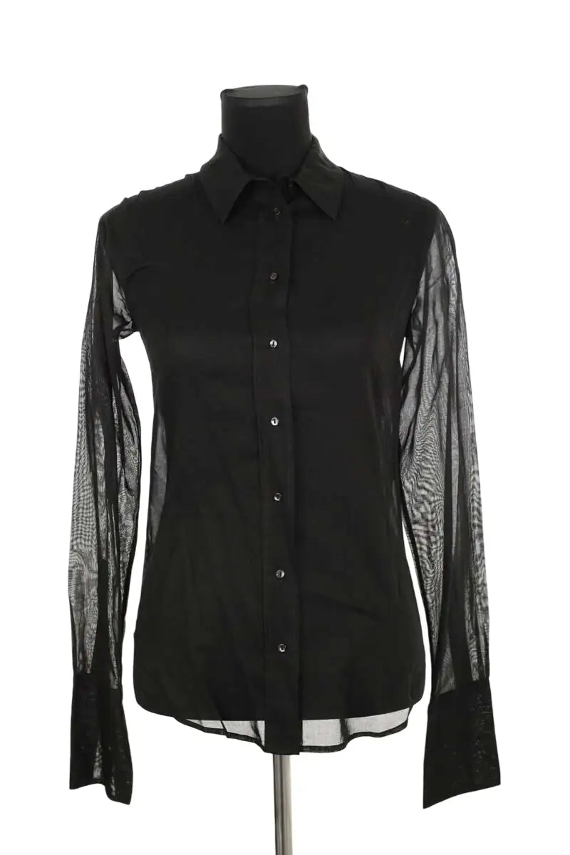 Chemise Chloé Noir en Coton, taille S - Seconde Main