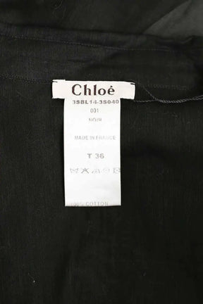 Chemise Chloé Noir en Coton