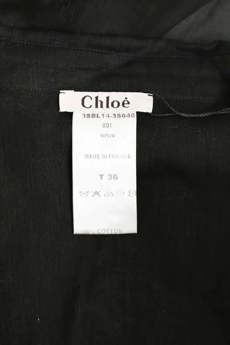 Chemise Chloé Noir en Coton