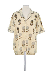 Chemise Chloé Stora Beige en Coton, taille L - Seconde Main