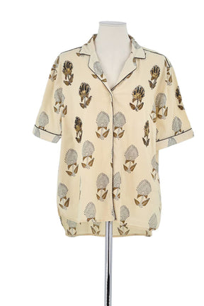 Chemise Chloé Stora Beige en Coton, taille L - Seconde Main