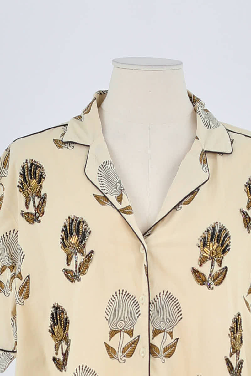 Chemise Chloé Stora Beige en Coton